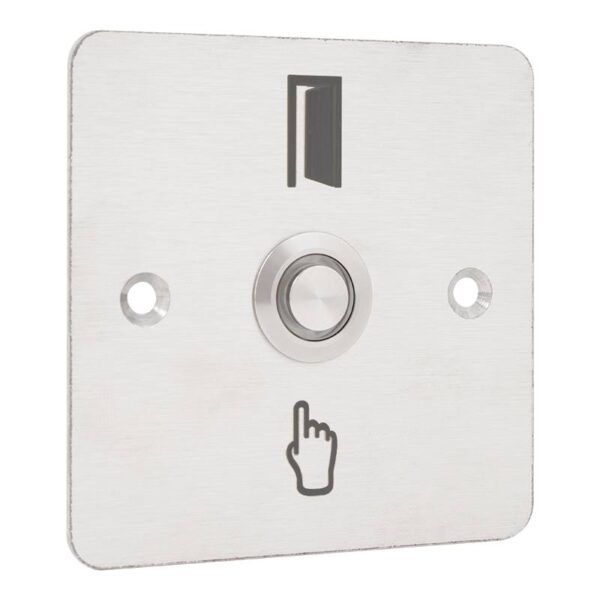 pbk-c-19-no_led_-rdgn_isoright.jpg Kimagasló felületű Ø19 mm-es nyomógomb(IP65) 86 mm széles pajzzsal-NO - piros-zöld LED