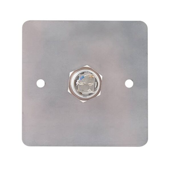 pbk-c-19l-nonc-rdgn_back.jpg Kimagasló felületű Ø19 mm-es bistabil nyomógomb(IP65) 86 mm széles pajzzsal-NO/NC piros-zöld LED
