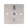 pbk-c-19l-nonc-rdgn_front.jpg Kimagasló felületű Ø19 mm-es bistabil nyomógomb(IP65) 86 mm széles pajzzsal-NO/NC piros-zöld LED