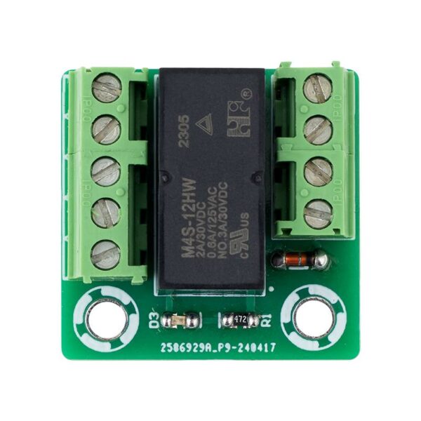 pcb-2m-led_front.jpg Kétmorzés impulzusrelé 12/24 V DC