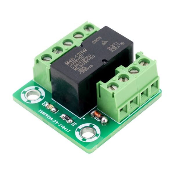 pcb-2m-led_isoleft.jpg Kétmorzés impulzusrelé 12/24 V DC