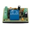 Időzítő relémodul 12V DC vezérléssel, 0-30 mp időzítéssel