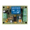 Időzítő relémodul 12V DC vezérléssel, 0-30 mp időzítéssel