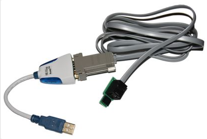 DSC PC-Link programozó kábel usb konverterrel