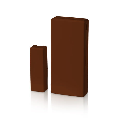 pg8303_brown.jpg DSC NEO Vezeték nélküli lapos nyitásérzékelő barna