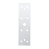 ATOM síkmágneshez plexi távtartó - 3 mm  - MBK-180I konzol alá