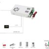 Pulsar PSB-12V15A – 13,8V/15A tokozott kapcsolóüzemű szünetmentesíthető tápegység