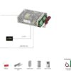 Pulsar PSB-12V7A – 13,8V/7A tokozott kapcsolóüzemű szünetmentesíthető tápegység
