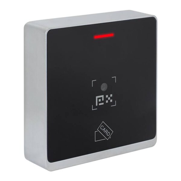 QR kód EM+HID+Mifare segédolvasó, Wiegand, RS485, IP67