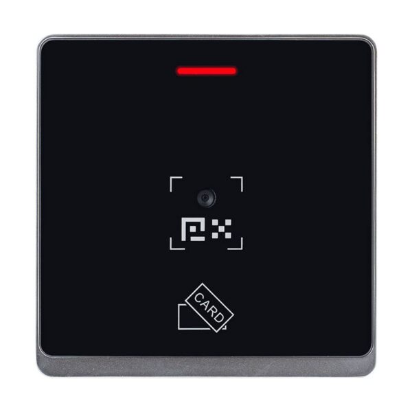 QR kód EM+HID+Mifare segédolvasó, Wiegand, RS485, IP67