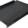 Pulsar RAPS-1P – 19" fésűs kábel átvezető panel polccal