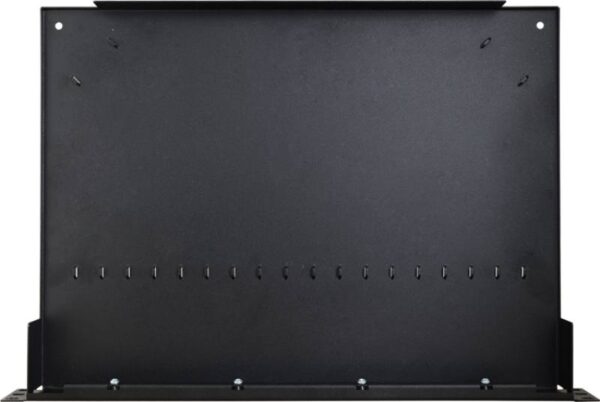 Pulsar RAPS-1P – 19" fésűs kábel átvezető panel polccal