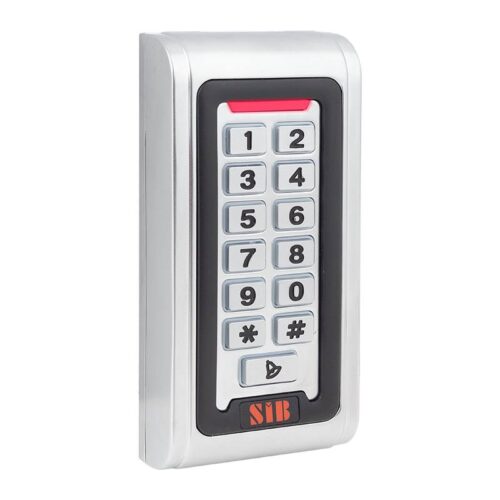 rf600em_isoright_rd.jpg 125 kHz EM RFID kártya és kódbillentyűs wiegand segédolvasó, vandálbiztós, vízálló