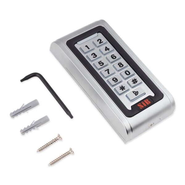 rf600em_set.jpg 125 kHz EM RFID kártya és kódbillentyűs wiegand segédolvasó, vandálbiztós, vízálló