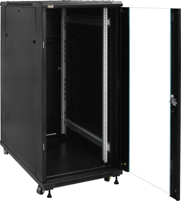 Pulsar RS2761 – 19" 27U 600x1000 álló rack szekrény