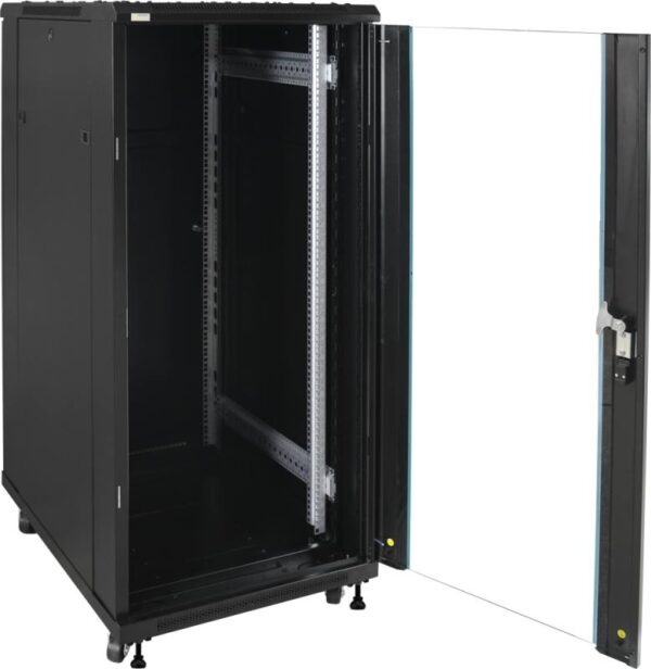 Pulsar RS2768 – 19" 27U 600x800 álló rack szekrény
