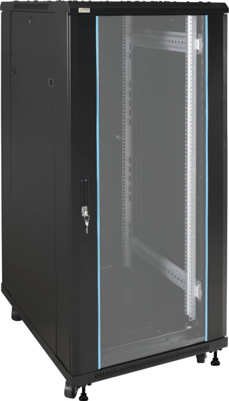 Pulsar RS2768 – 19" 27U 600x800 álló rack szekrény