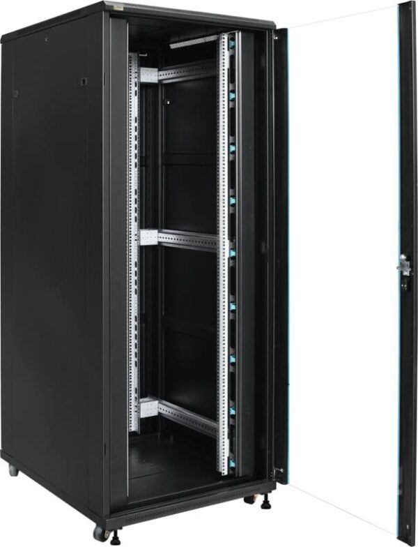 Pulsar RS4281 – 19" 42U 800x1000 álló rack szekrény