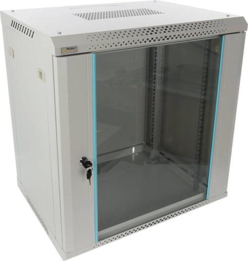 rwa1264-g-6721f11488d54.jpg Pulsar RWA1264-G – 19" 12U 600x450 fali rack szekrény