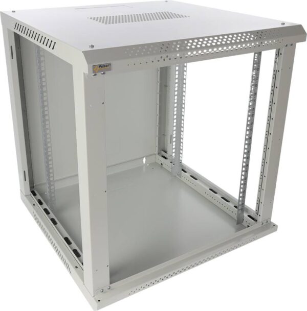Pulsar RWA1266-G – 19" 12U 600x600 fali rack szekrény
