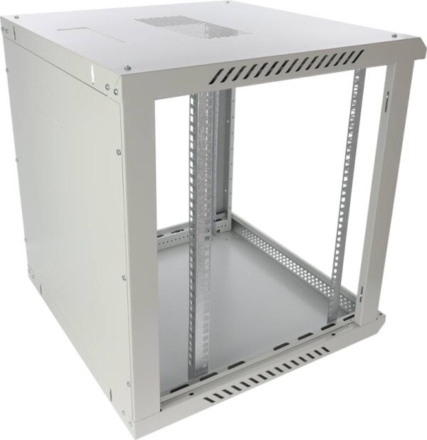 Pulsar RWA1266-G – 19" 12U 600x600 fali rack szekrény