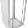 Pulsar RWA1866-G – 19" 18U 600x600 fali rack szekrény