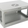 Pulsar RWA454-G – 19" 4U 540x400 fali rack szekrény