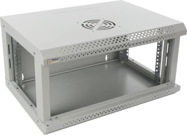 Pulsar RWA454-G – 19" 4U 540x400 fali rack szekrény