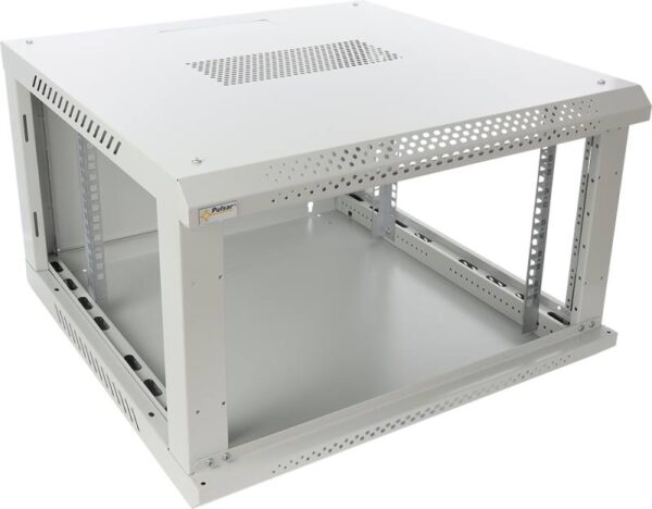 Pulsar RWA666-G – 19" 6U 600x600 fali rack szekrény