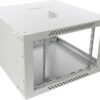 Pulsar RWA666-G – 19" 6U 600x600 fali rack szekrény