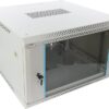 Pulsar RWA666-G – 19" 6U 600x600 fali rack szekrény
