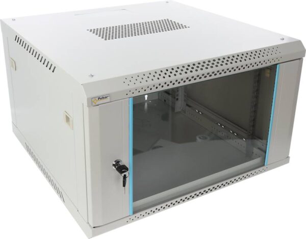 Pulsar RWA666-G – 19" 6U 600x600 fali rack szekrény