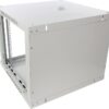 Pulsar RWA966-G – 19" 9U 600x600 fali rack szekrény