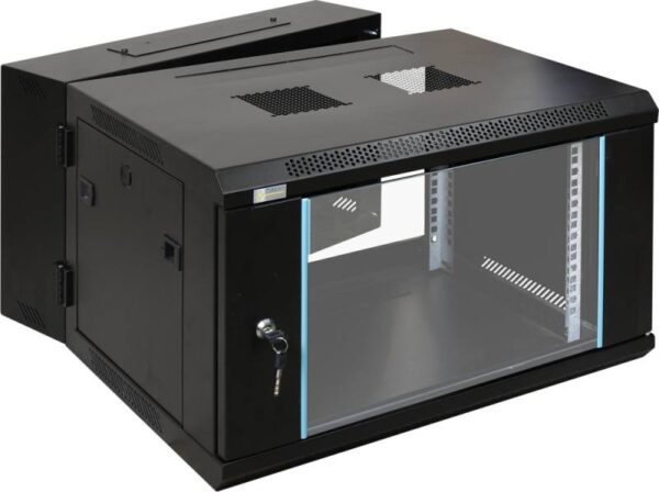 Pulsar RWD666 – 19" 6U 600x600 fali rack szekrény