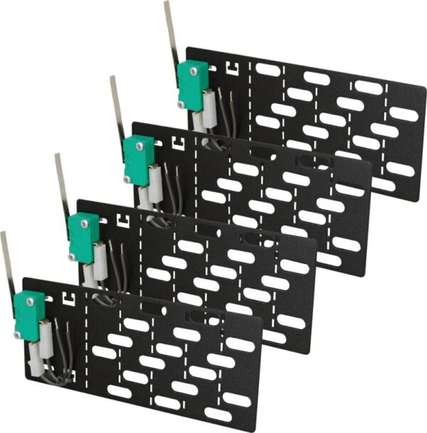 Pulsar RWST – 4 darabos tamper kapcsoló szett 19" rack szekrényekhez