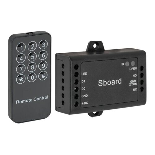 s-board_1_jav.jpg Egyajtós mini ajtóvezérlő panel - Wiegand