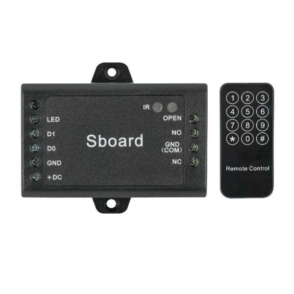 s-board_3.jpg Egyajtós mini ajtóvezérlő panel - Wiegand