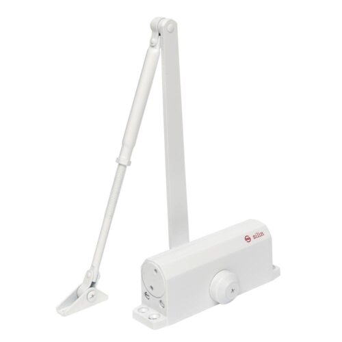 sa-6033aw-wh_1.jpg Karos ajtóbehúzó termostabil olajjal, 40-65 kg-os ajtóra - fehér