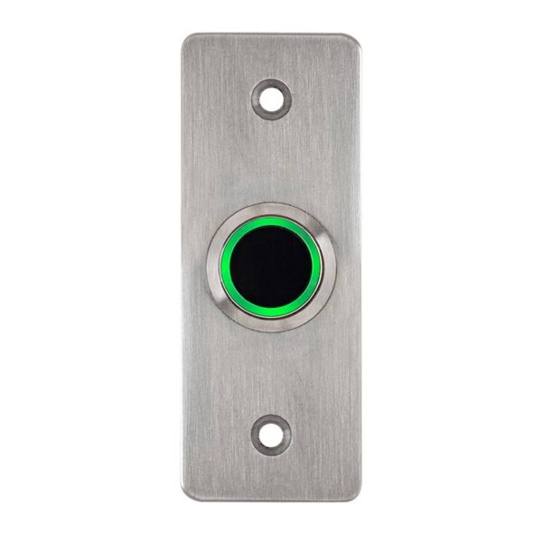 Közelítés érzékeny kapcsoló(IP65) 35 mm széles pajzzsal, LED piros/zöld, időzíthető NO/NC kimenettel