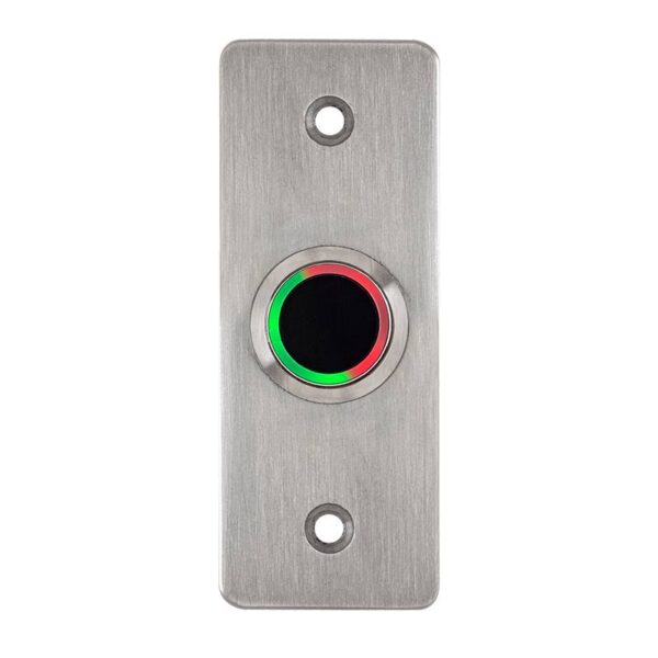 Közelítés érzékeny kapcsoló(IP65) 35 mm széles pajzzsal, LED piros/zöld, időzíthető NO/NC kimenettel
