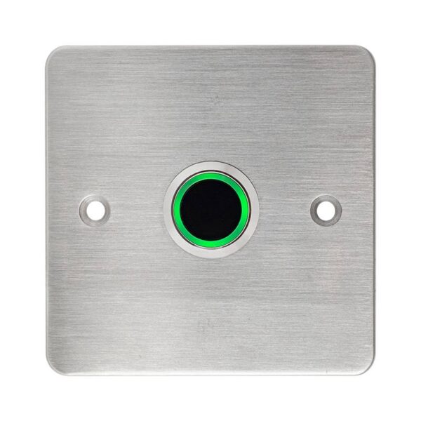 Közelítés érzékeny kapcsoló(IP65) 86 mm széles pajzzsal, LED piros/zöld, időzíthető NO/NC kimenettel