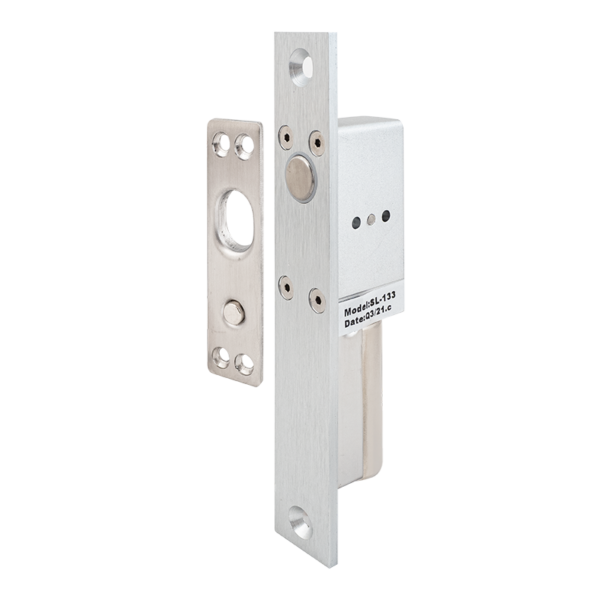 sl-133_isoleft_800x800.png Süllyesztett szerelésű csapzár - Fail-safe - fordított működésű - 12V DC - visszajelzéssel