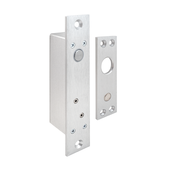 sl-166b_isoright_800x800.png Süllyesztve szerelhető mini csapzár Fail-safe - fordított működésű - 12V DC - visszajelzéssel