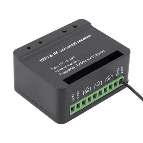 OUTLET: 3 csatornás WIFI modul garázsajtó és kapu vezérlésére