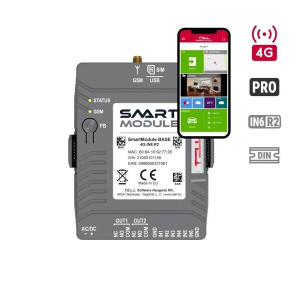 TELL Smart-Module-Base – Smart Module Base 4G kommunikátor