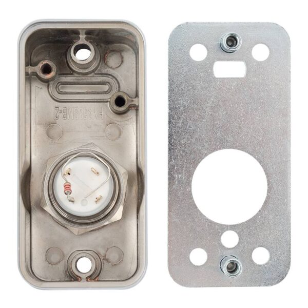 smb-s001_led_-rdgn_inside.jpg Fémházas kimagasló felületű nyomógomb(IP65) 60x29x27mm, NO-COM kimenet, piros-zöld LED gyűrű