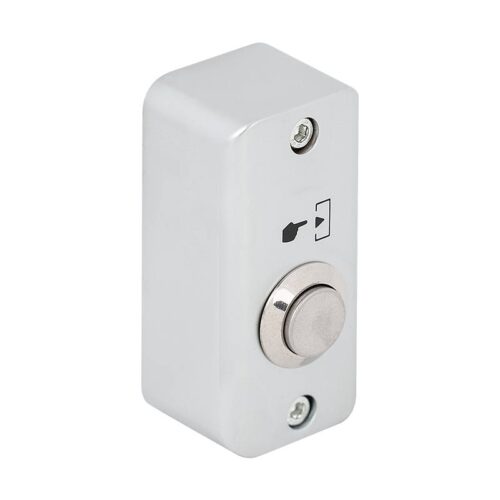 Fémházas kimagasló felületű nyomógomb(IP65) 60x29x27mm, NO-COM kimenet
