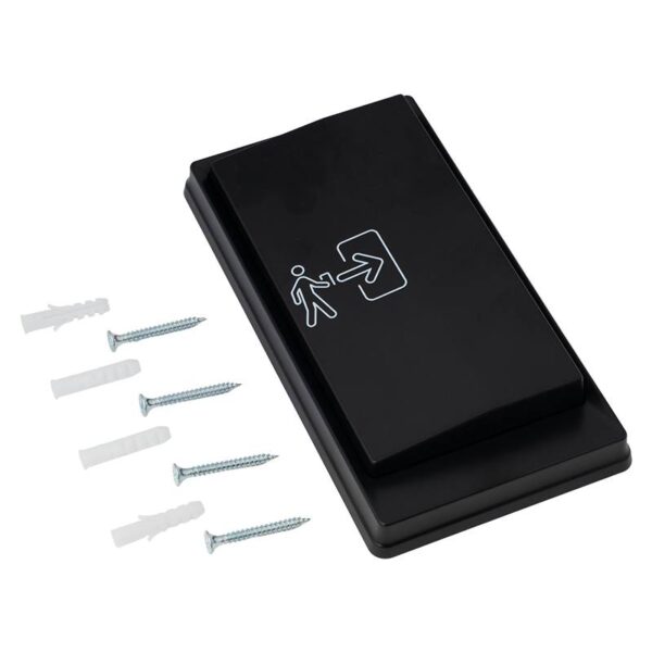 smb-s002b_set.jpg Nagyméretű könyök nyomógomb(IP67) NO/NC kimenettel, piktogrammal