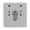 smb-s0272rsp_front.jpg Felületre szerelhető háromállású kulcsos kapcsoló(IP55) 2xNO-COM kimenettel, LED visszajelzéssel