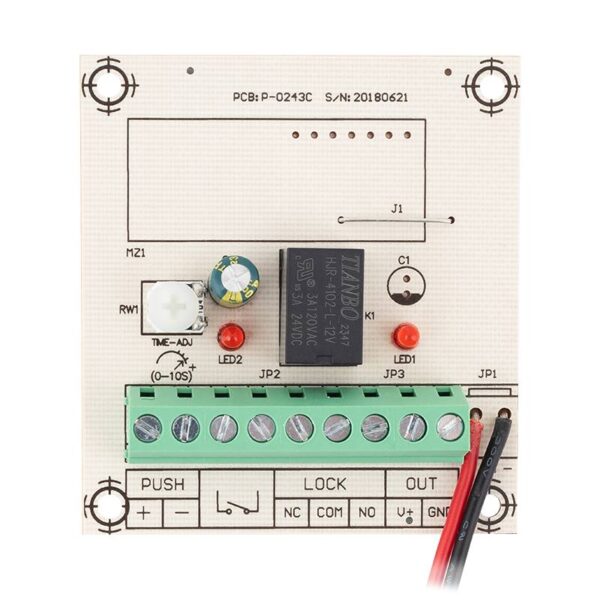 Zárvezérlő panel SPHD1203-01B és SPHD1205-01B tápegységhez